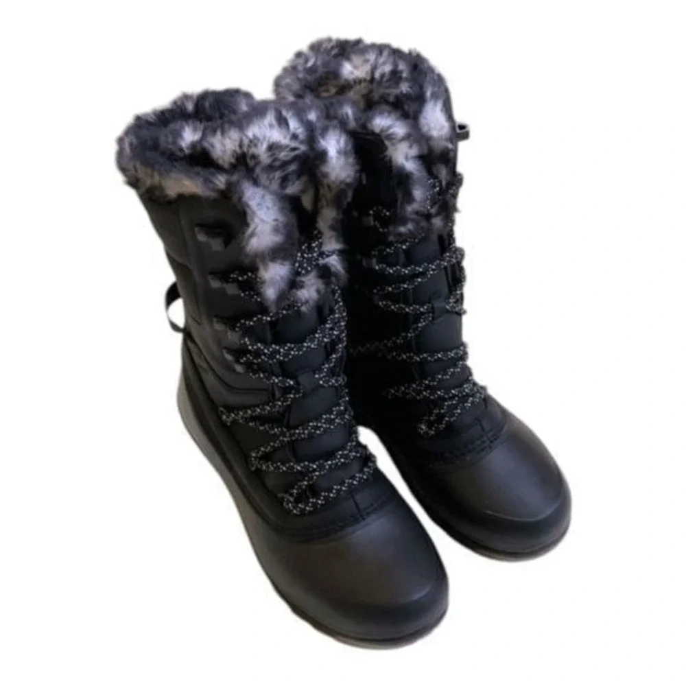 THE NORTH FACE Shellista‎ IV Luxe Waterproof TNF Black Gardenia White 10 New